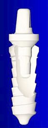 Eine Alternative zu einem Zahnimplantat aus Titan ist ein Implantat, welches mit einer Keramikoberfläche versiegelt wurde oder dass komplett aus Zirkonoxid besteht.